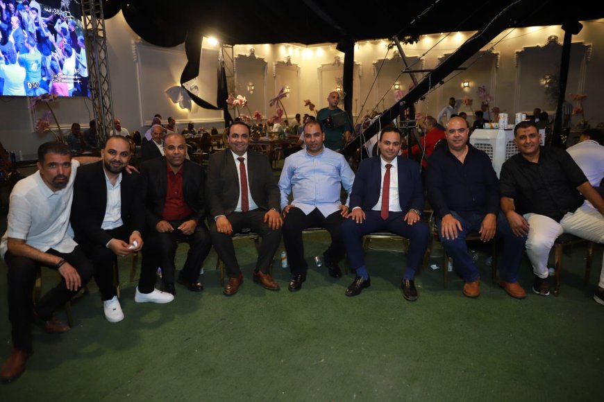 مصطفى مكي: خالص التهاني للعروسين وعائلات آل جلال وآل هاشم.. ونتمنى لهما حياة زوجية سعيدة