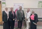 تكريم الكاتب الصحفي مصطفى مكي خلال فعاليات مؤتمر «على المكشوف» بالدمرداش تقديرًا لجهوده الإعلامية ومشاركته الفاعلة في دعم القضايا الإنسانية والصحة النفسية