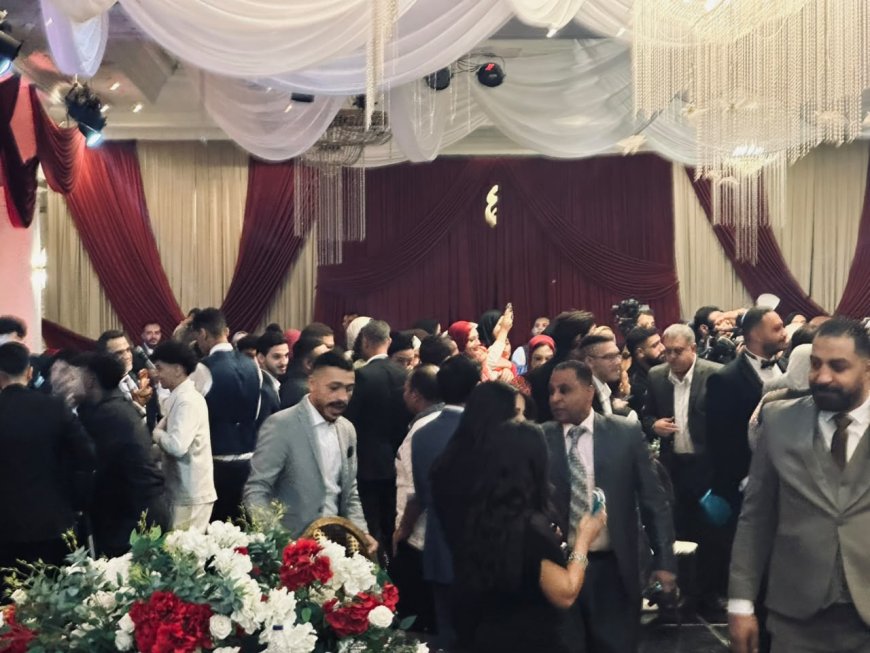 أحمد شعبان يحتفل بعقد قران كريمته وسط حضور لافت من الأهل والأصدقاء ومسؤولي الدولة